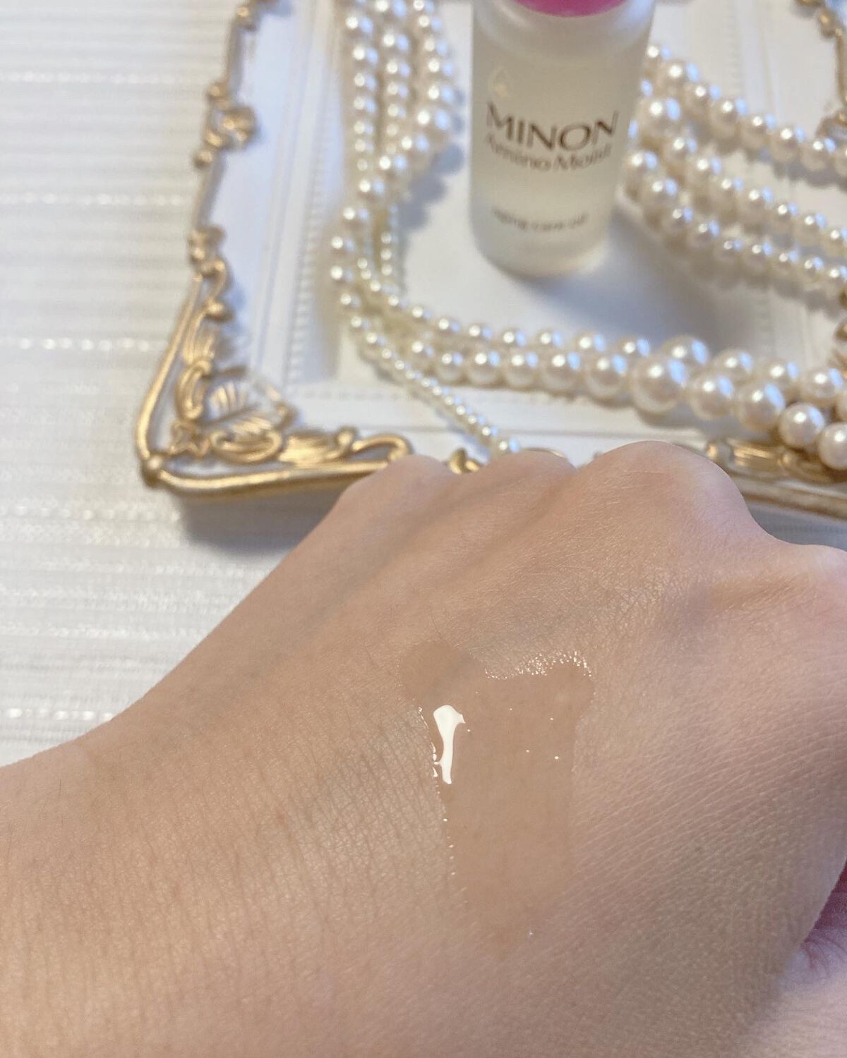 ミノン アミノモイスト エイジングケア オイル/ミノン/フェイスオイルを使ったクチコミ（2枚目）