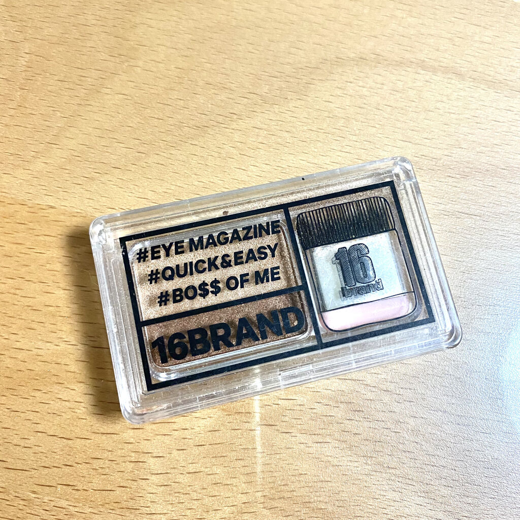 16 EYE MAGAZINE/16BRAND/アイシャドウパレットを使ったクチコミ（2枚目）
