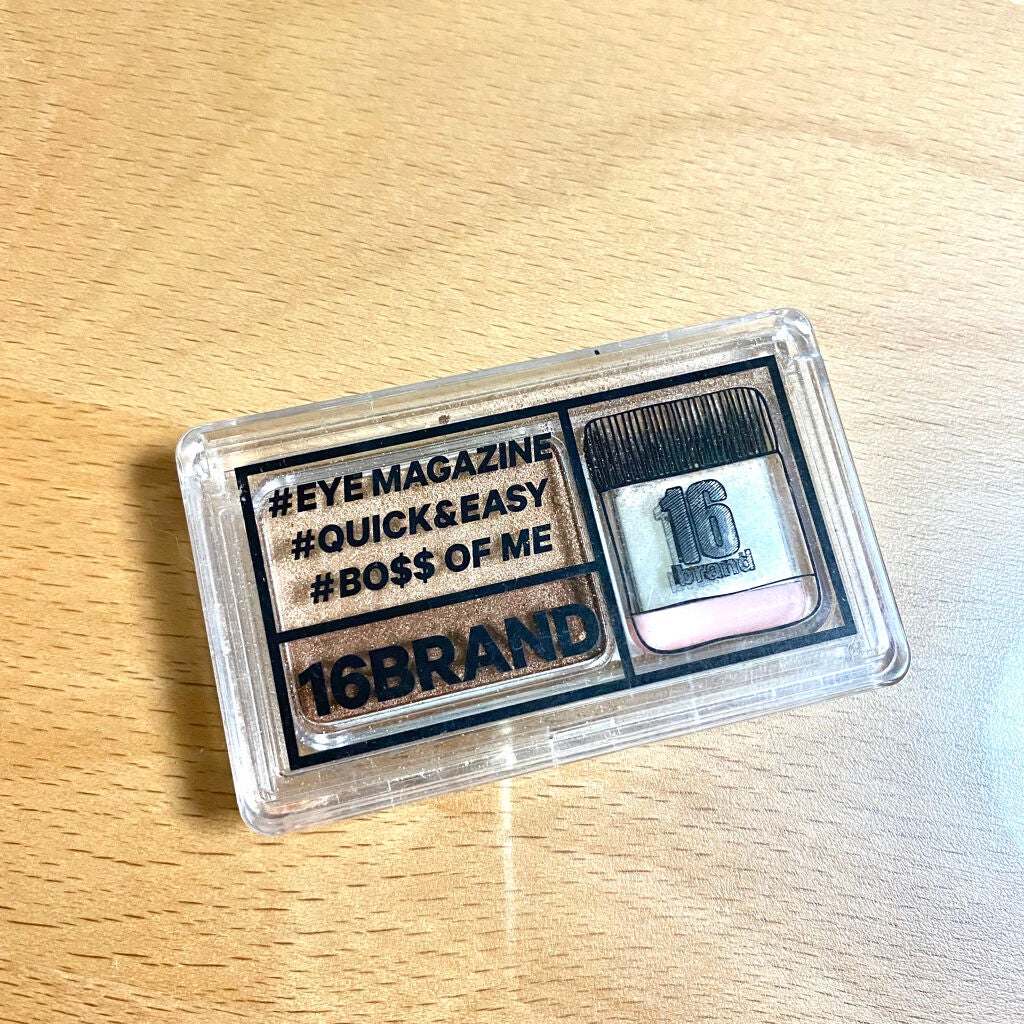 16 EYE MAGAZINE/16BRAND/アイシャドウパレットを使ったクチコミ(2枚目)