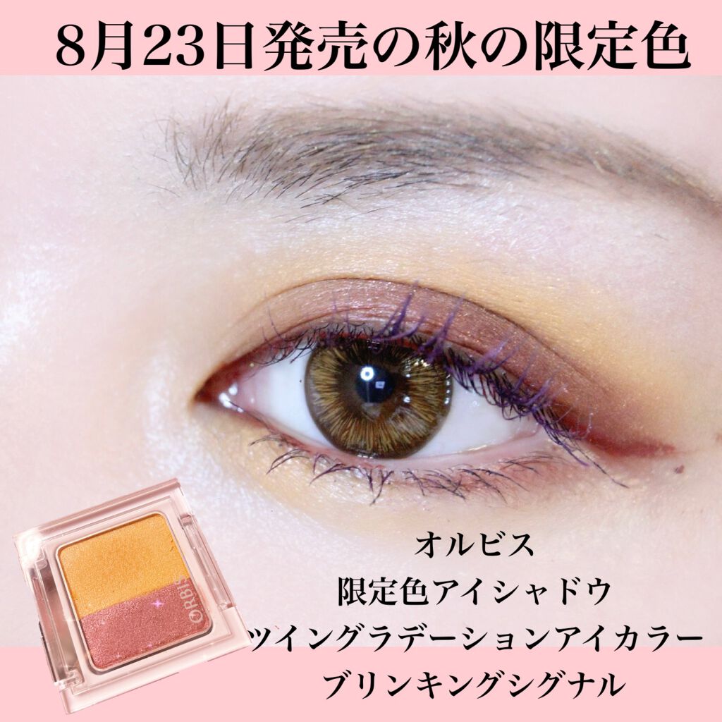 ツイングラデーションアイカラー/オルビス/アイシャドウパレットを使ったクチコミ（2枚目）
