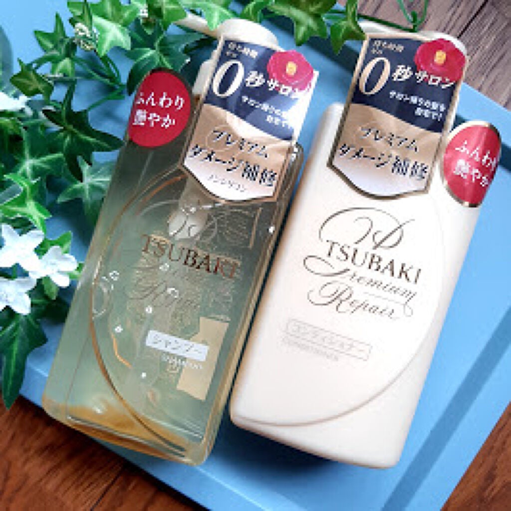 プレミアムリペア シャンプー/ヘアコンディショナー/TSUBAKI/市販シャンプーを使ったクチコミ(1枚目)