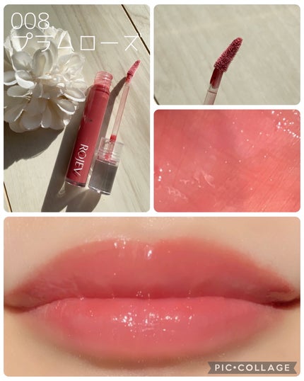 LIP PLUMPER GLAZE TINT/ROJEV/口紅を使ったクチコミ(3枚目)