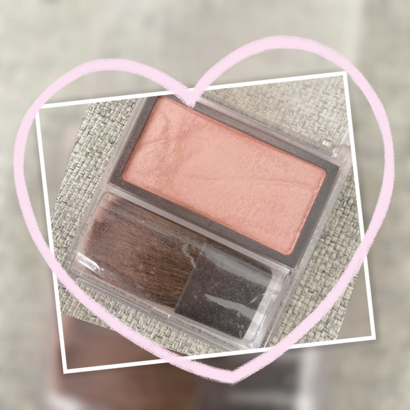 チークブラッシュ/CEZANNE/パウダーチークを使ったクチコミ(1枚目)