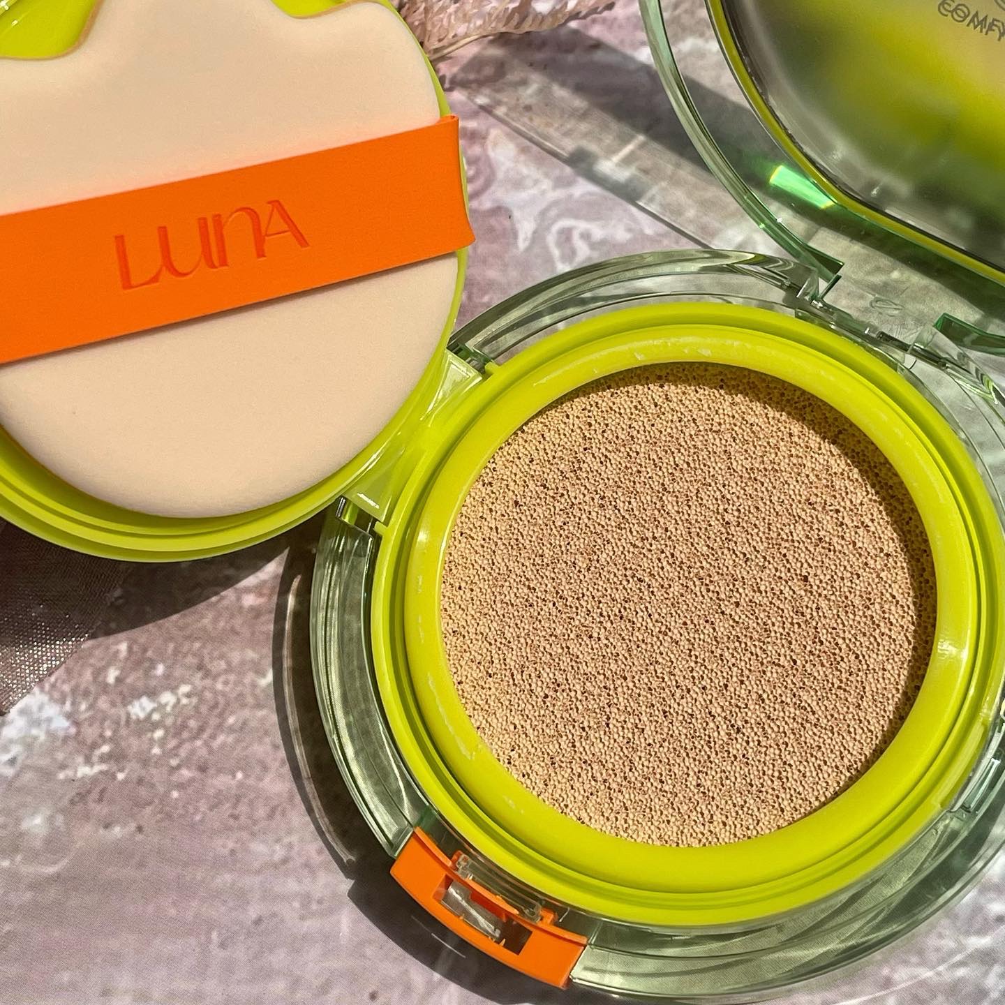 コンフィーライトクッション/LUNA/クッションファンデーションを使ったクチコミ（3枚目）