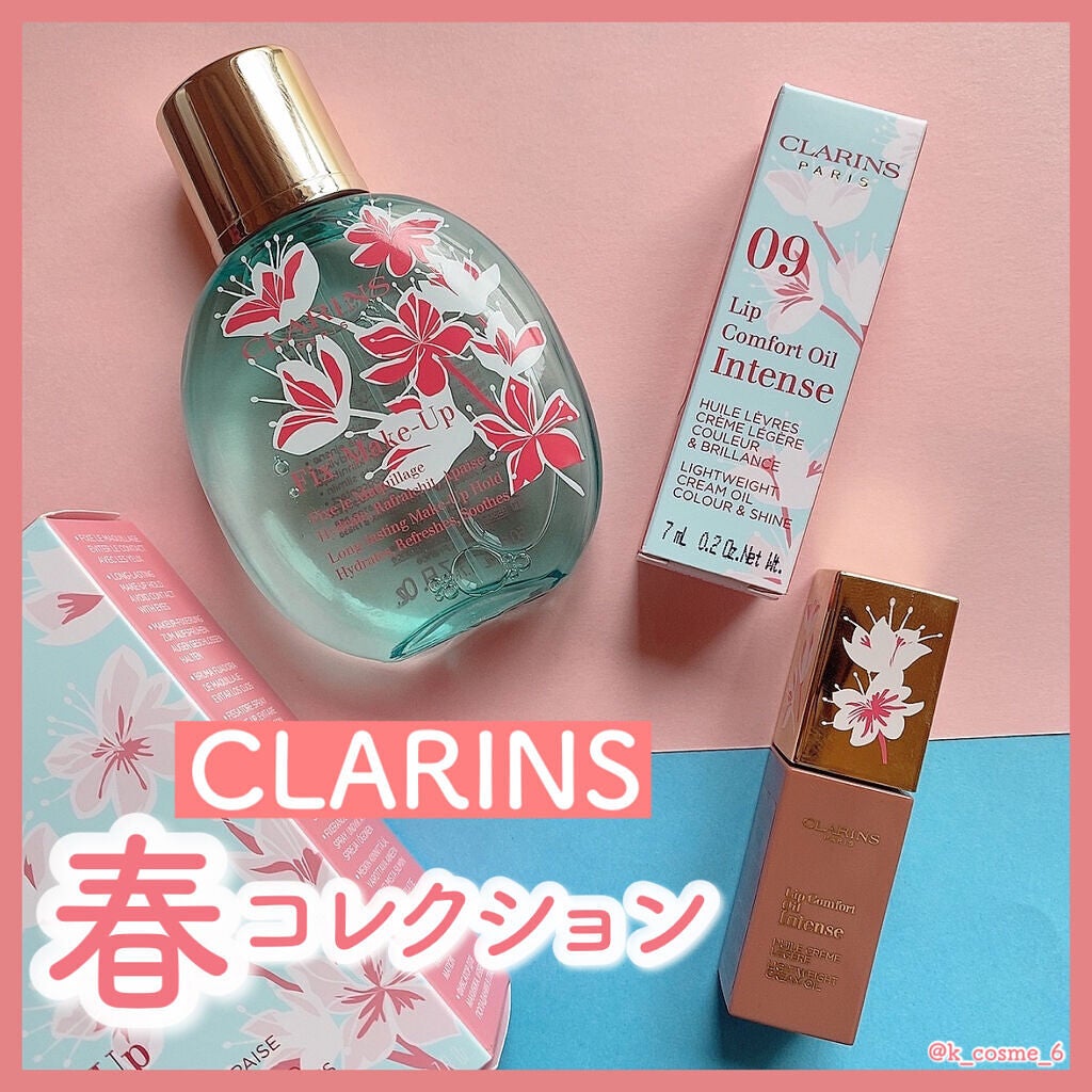 フィックス メイクアップ/CLARINS/ミスト状化粧水を使ったクチコミ(1枚目)