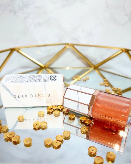 パラダイスオーロラシャインリップトリートメント/DEAR DAHLIA/リップグロスを使ったクチコミ(1枚目)