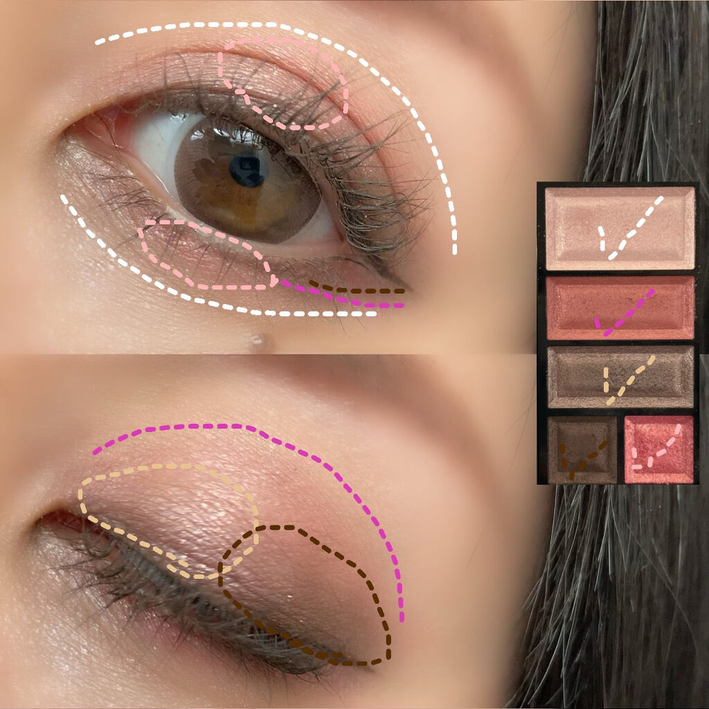 ショコラスウィート アイズ/リンメル ロンドン/アイシャドウパレットを使ったクチコミ（3枚目）