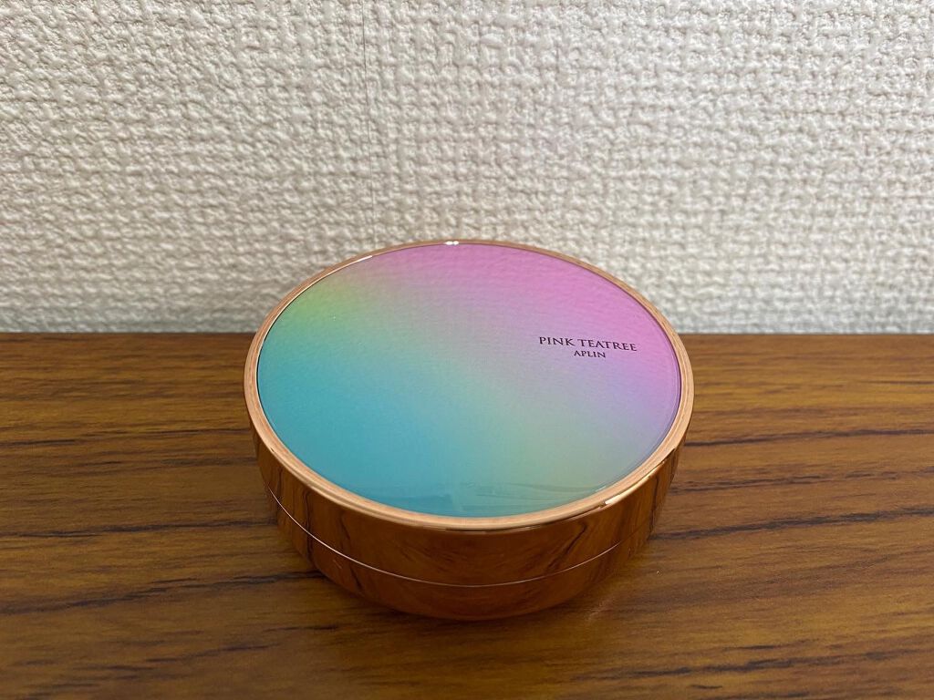 ピンクティーツリーカバークッション/APLIN/クッションファンデーションを使ったクチコミ（1枚目）