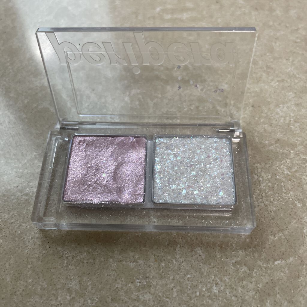  デュオ ポケット グリッター シャドウ/PERIPERA/アイシャドウパレットを使ったクチコミ（1枚目）