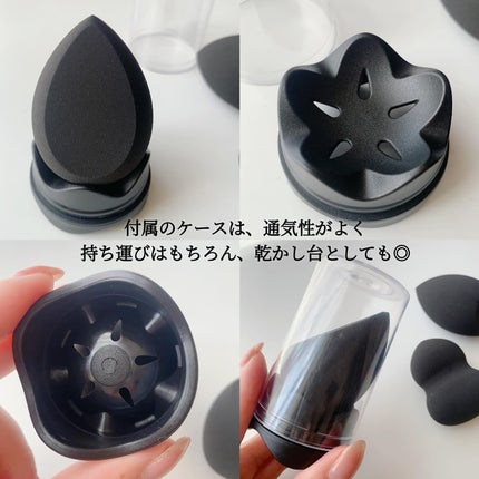 3Dメイクアップスポンジ/エニュー/パフ・スポンジを使ったクチコミ(5枚目)