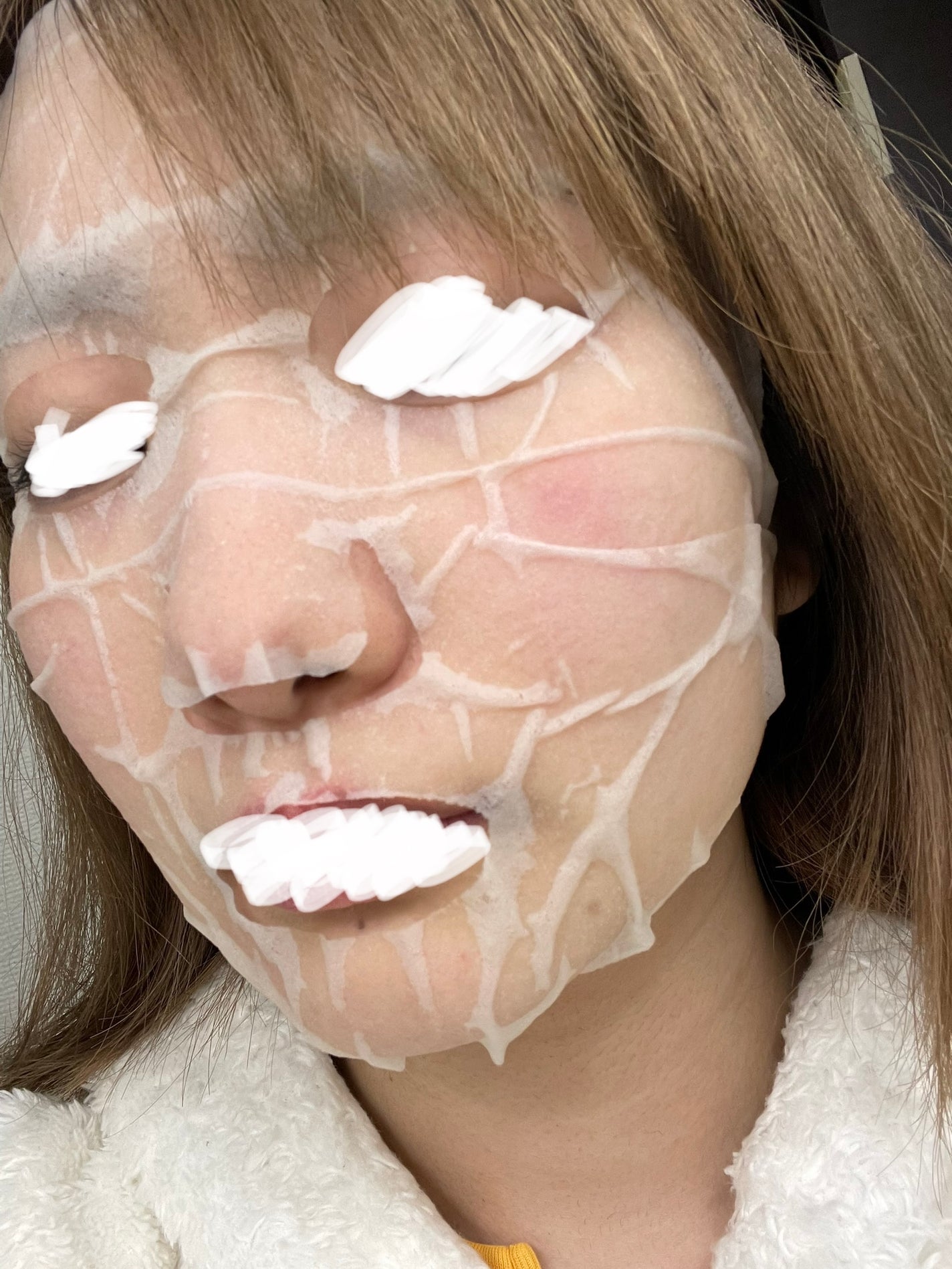 ビタギビング デイリーアクアセラムマスク/ByUR/シートマスク・パックを使ったクチコミ(4枚目)