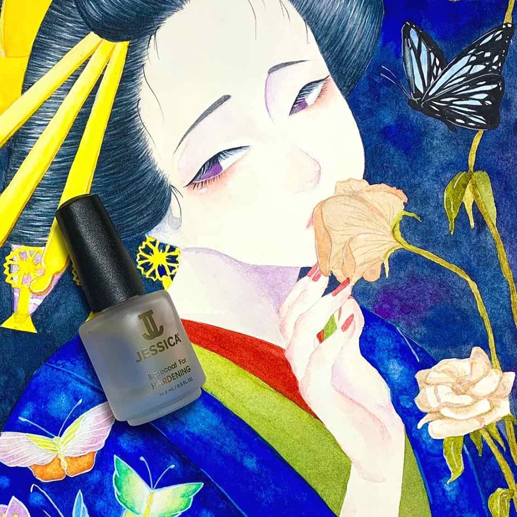 ベースコートフォーハード二ング/JESSICA(ジェシカ)/ネイルベースコートを使ったクチコミ(1枚目)