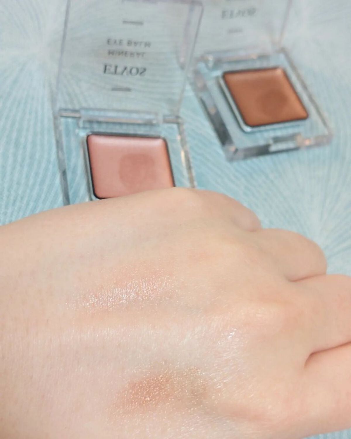 ミネラルアイバーム/エトヴォス/ジェル・クリームアイシャドウを使ったクチコミ(4枚目)