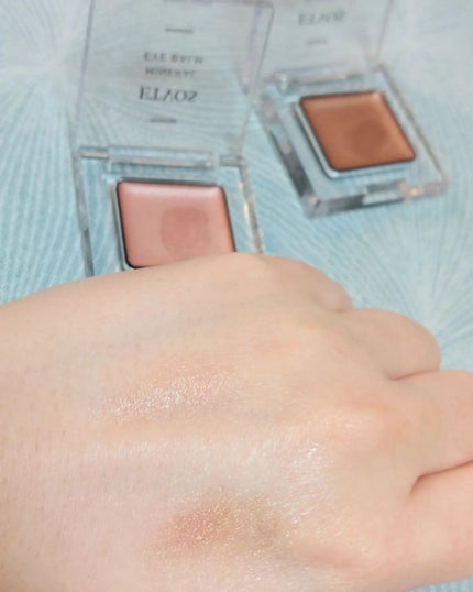 ミネラルアイバーム/エトヴォス/ジェル・クリームアイシャドウを使ったクチコミ(4枚目)