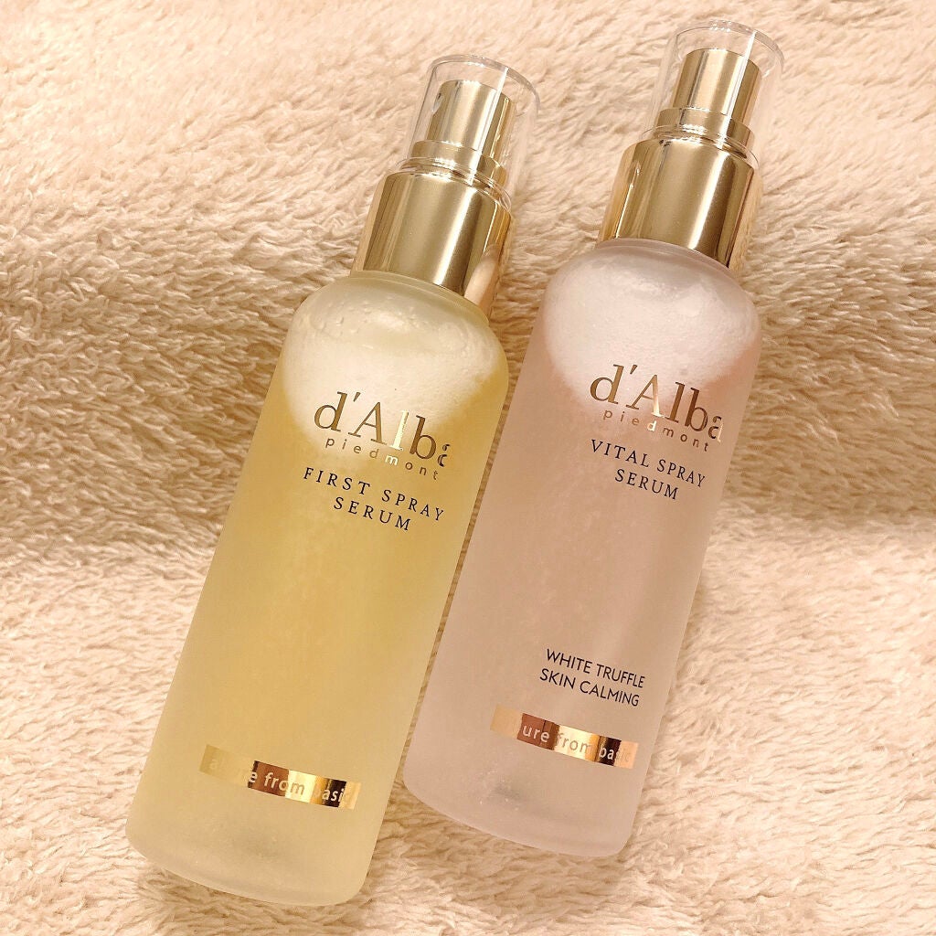 ダルバ ホワイトトリュフファーストスプレーセラム/ダルバ/ミスト状化粧水を使ったクチコミ(3枚目)
