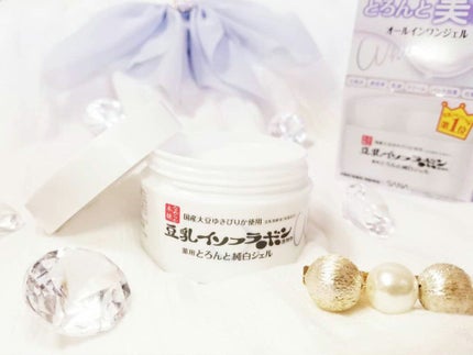 とろんと濃ジェル 薬用美白 N/なめらか本舗/オールインワン化粧品を使ったクチコミ(1枚目)