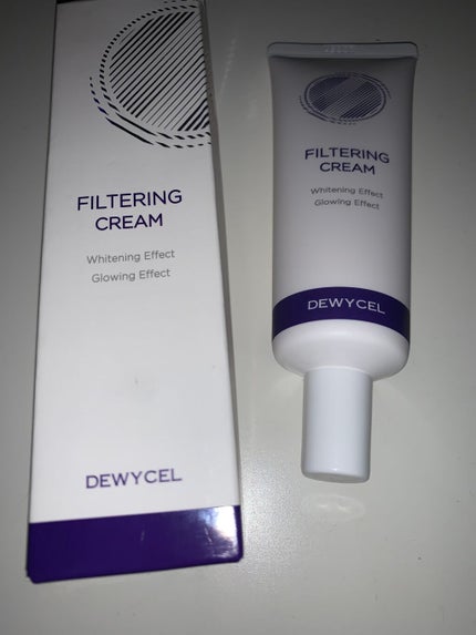 フィルタリングクリーム/DEWYCEL/日焼け止めクリームを使ったクチコミ(1枚目)