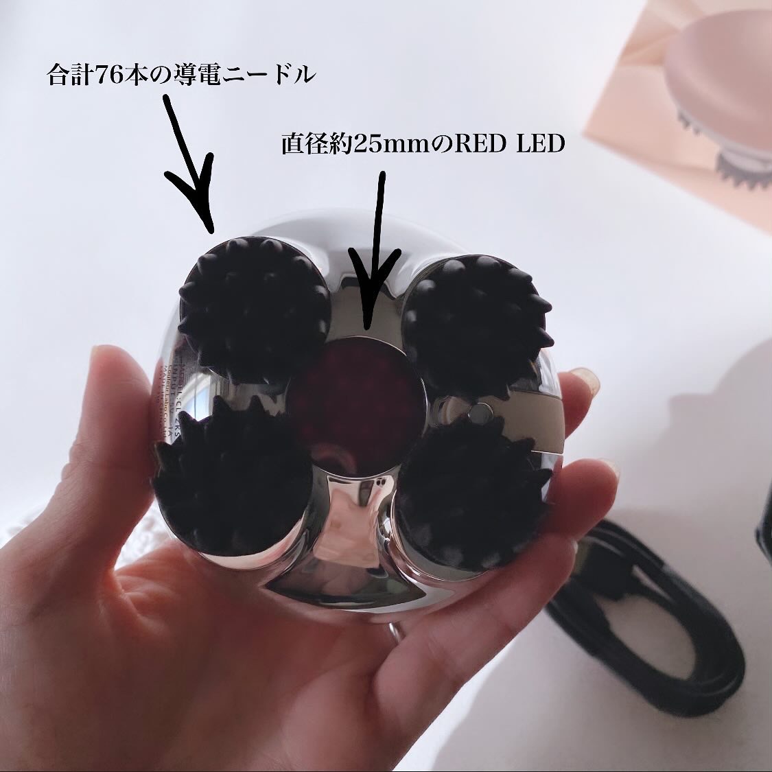 ゾーガンキンスカルプ/ZOGANKIN/ヘッドマッサージャーを使ったクチコミ（3枚目）