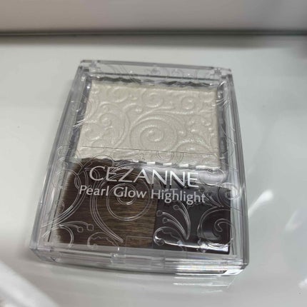 パールグロウハイライト/CEZANNE/パウダーハイライトを使ったクチコミ(3枚目)