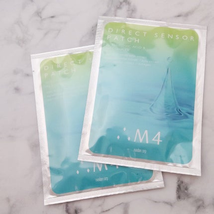 ダイレクトセンサーパッチ/∴M4/シートマスク・パックを使ったクチコミ(1枚目)