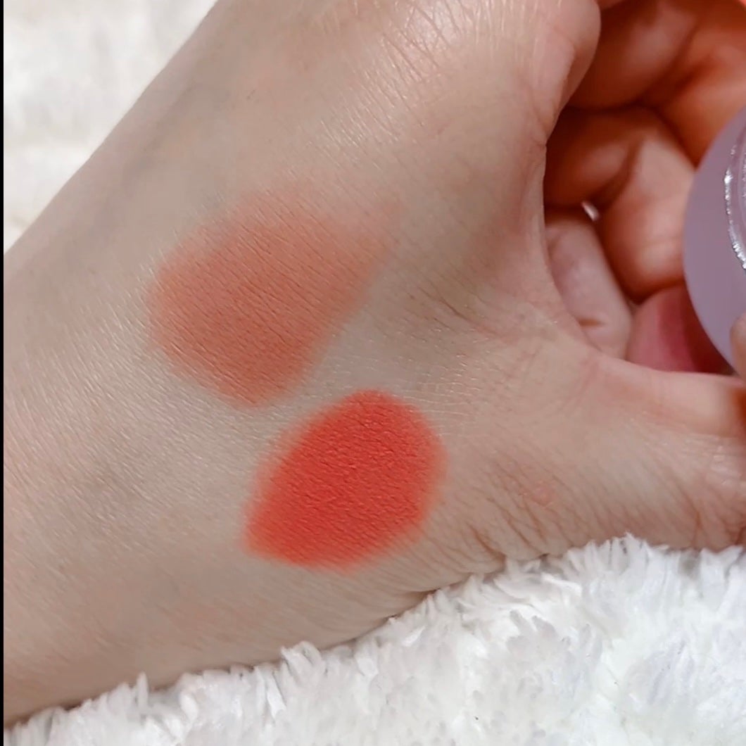 リップアンドチーク ブラーリープリンポット/fwee/口紅を使ったクチコミ(5枚目)