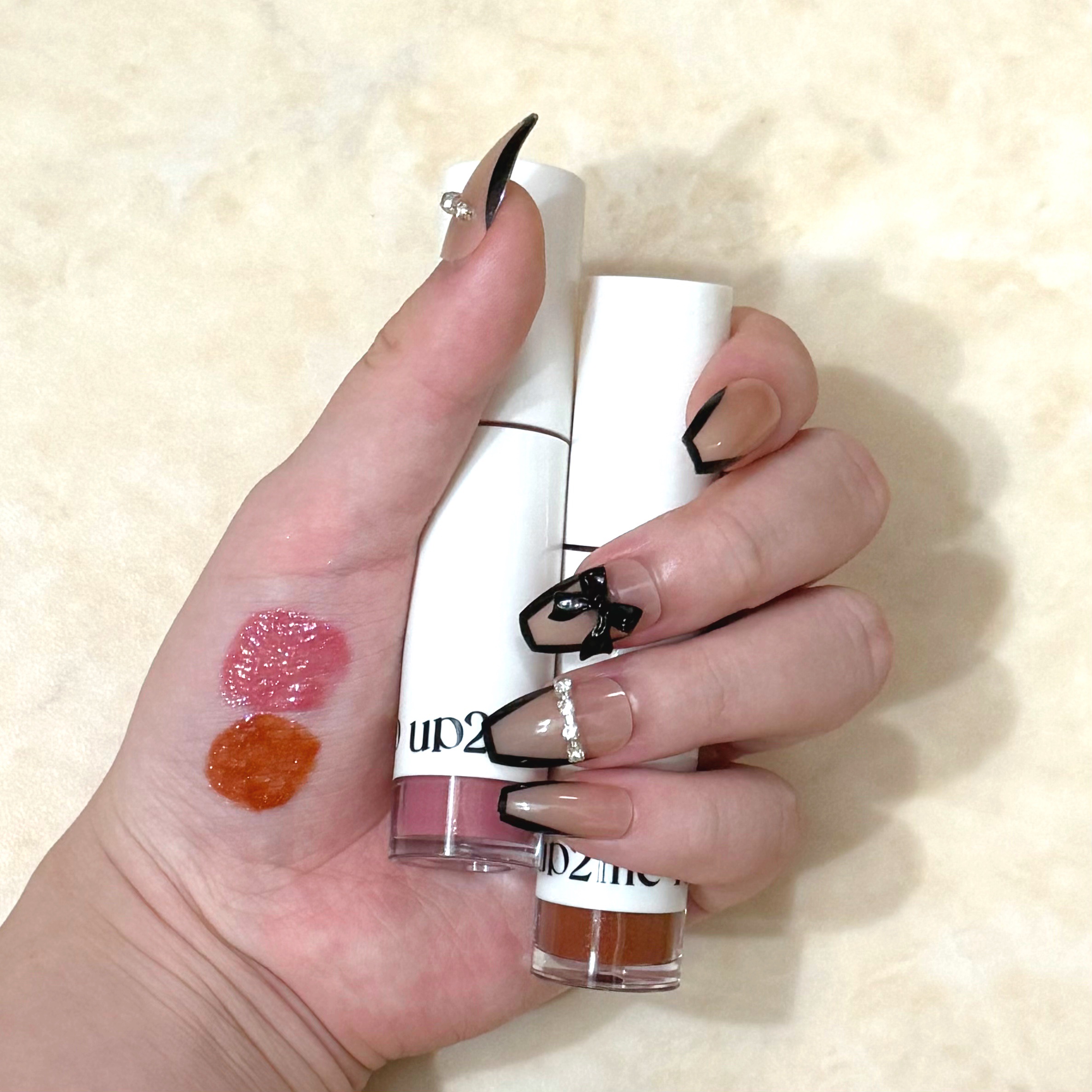 アップトゥーミー　ハグマイリップ　カラーロックプランパー/up2me/リッププランパーを使ったクチコミ（3枚目）