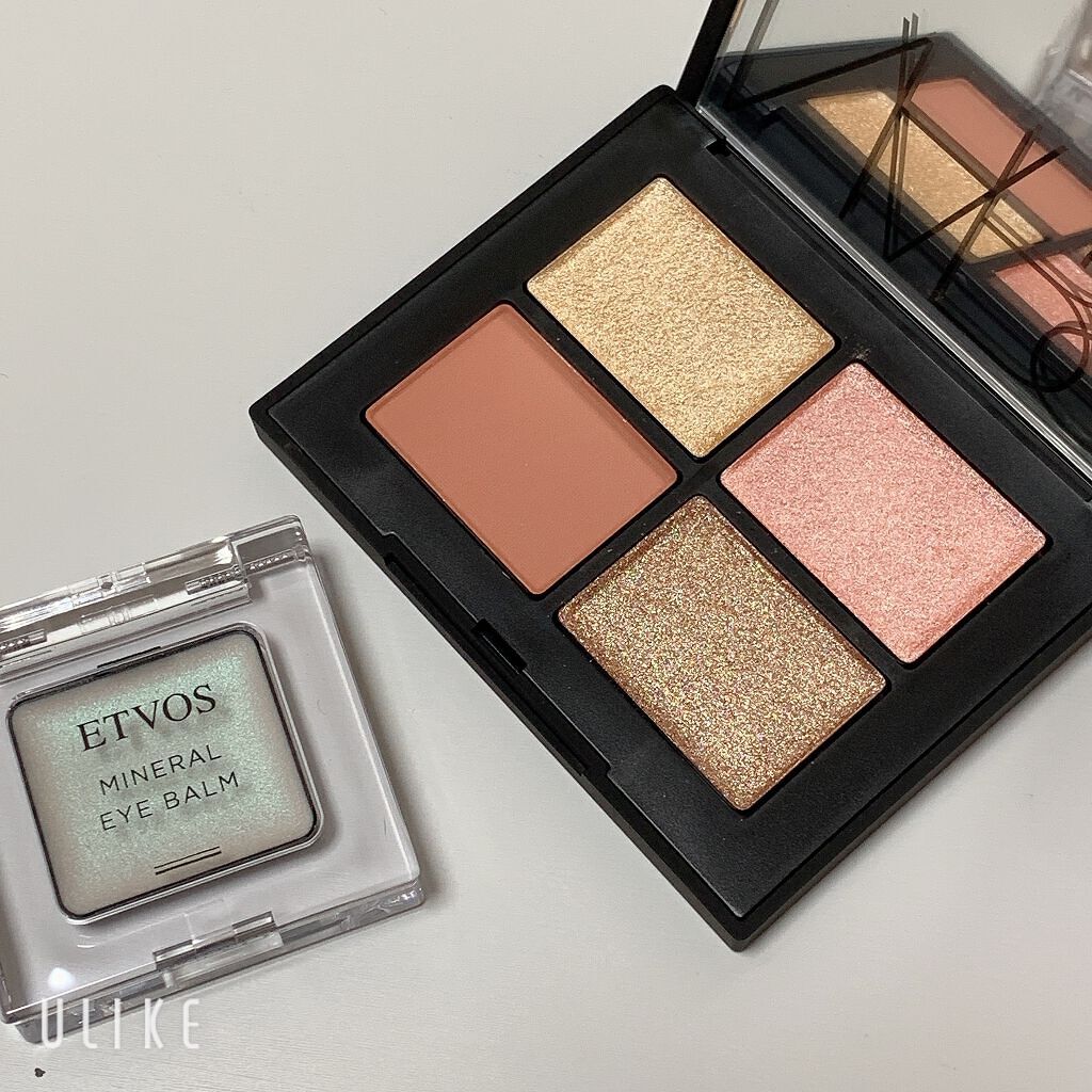 ミネラルアイバーム/エトヴォス/ジェル・クリームアイシャドウを使ったクチコミ（1枚目）