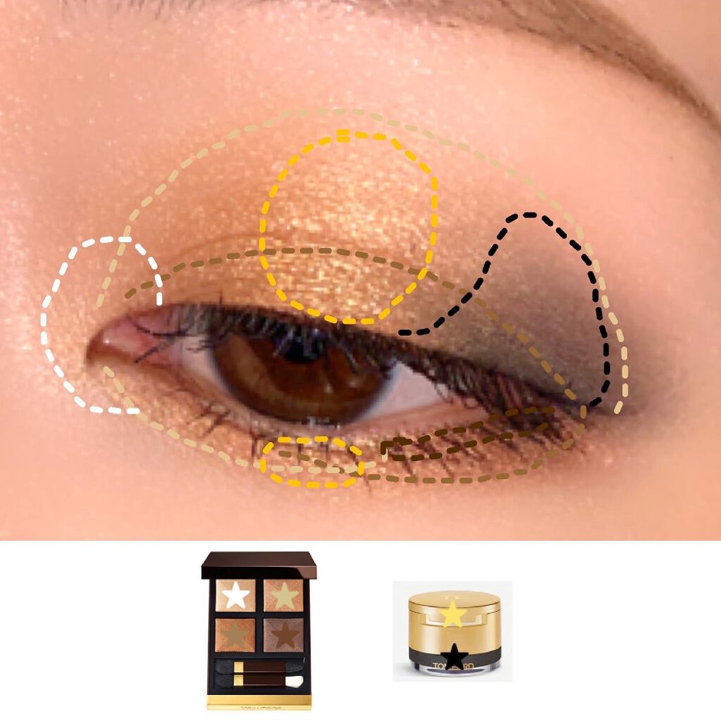 アイ カラー クォード/TOM FORD BEAUTY/アイシャドウパレットを使ったクチコミ(5枚目)