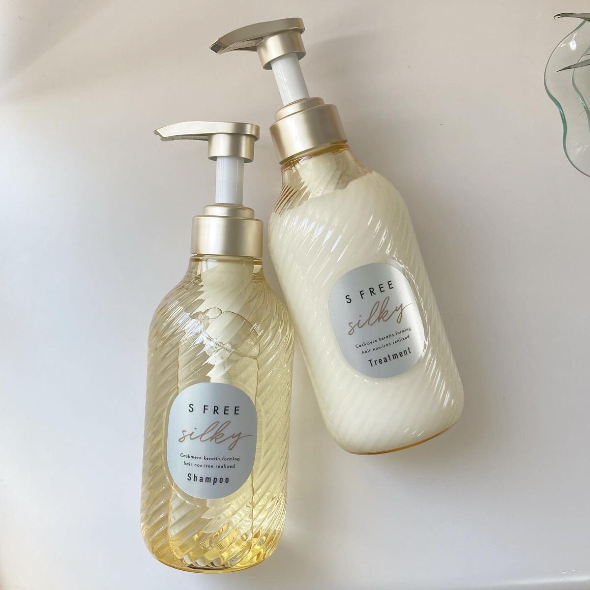 シャンプー シルキースムース/トリートメント シルキースムース /S FREE/市販シャンプーを使ったクチコミ(1枚目)
