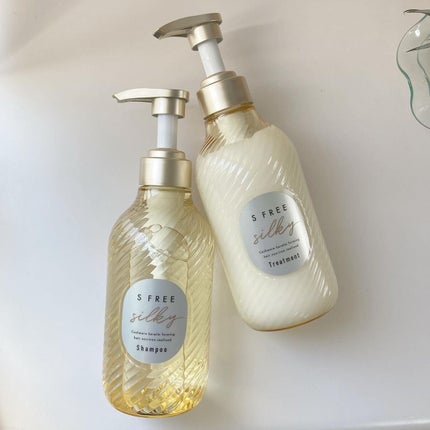 シャンプー シルキースムース/トリートメント シルキースムース /S FREE/市販シャンプーを使ったクチコミ(1枚目)