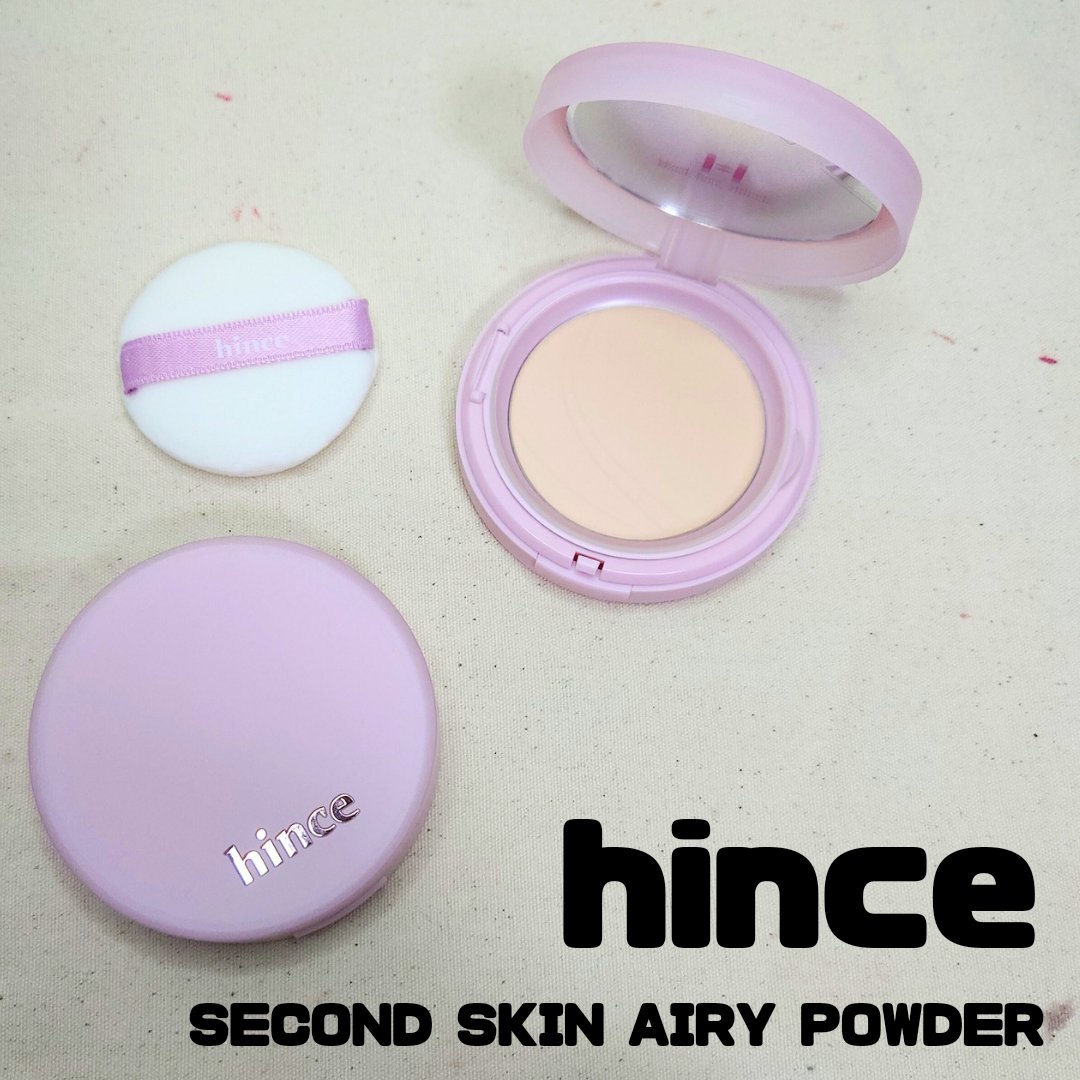 hince セカンドスキンエアリーパウダーのクチコミ「#PR #hince #ヒンス
2/26〜Qoo10・楽天市場にて先行発売の
セカンドスキンエ.....」（1枚目）