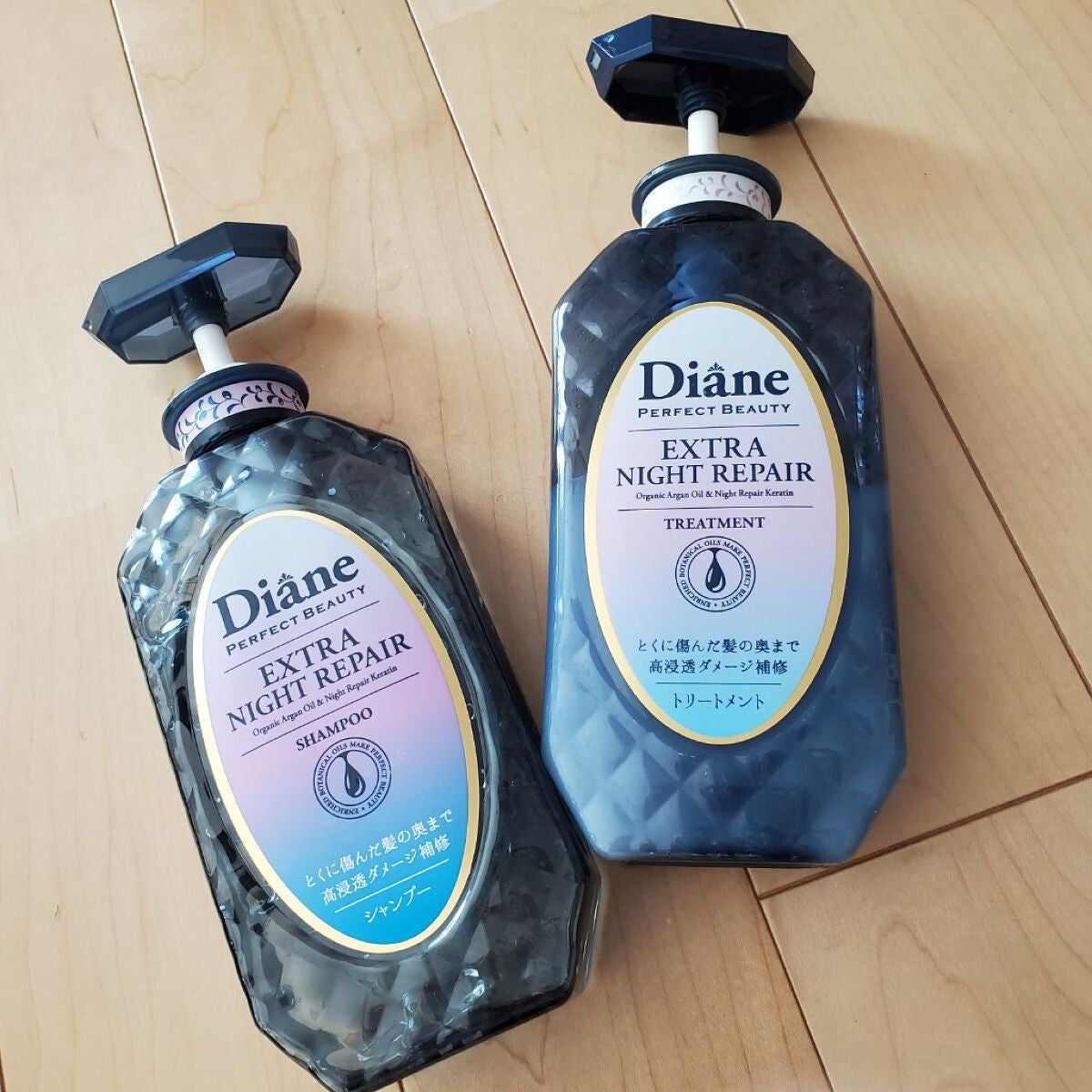 エクストラナイトリペア シャンプー&トリートメント/ダイアン/市販シャンプーを使ったクチコミ(1枚目)
