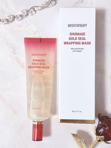 シューマジゴールド糸ラッピングマスク/MEDITHERAPY/シートマスク・パックを使ったクチコミ(1枚目)