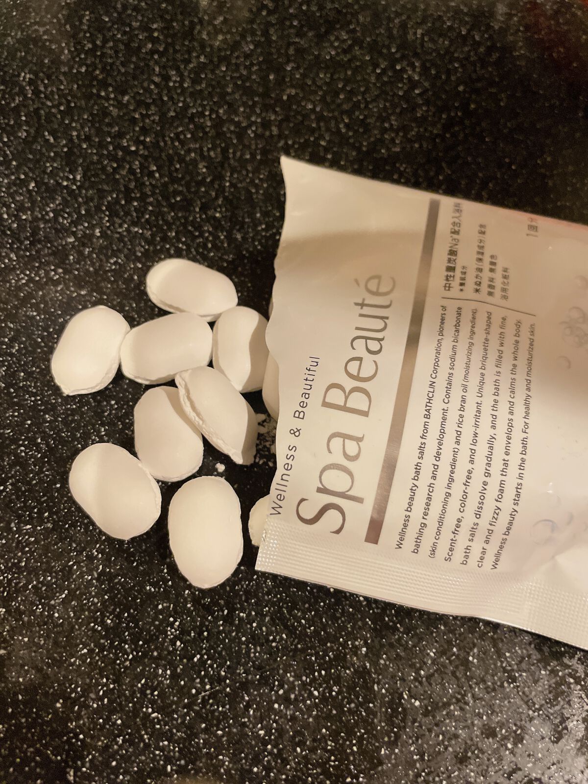 spa beaute/バスクリン/炭酸系入浴剤を使ったクチコミ（3枚目）