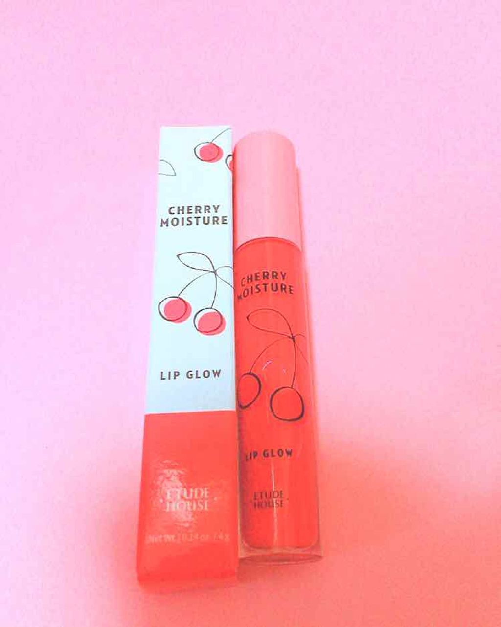 チェリーモイスチャー リップグロウ/ETUDE/リップグロスを使ったクチコミ(1枚目)