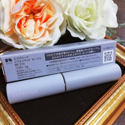 シフォンマット ルージュ/ESPRIQUE/口紅を使ったクチコミ(2枚目)