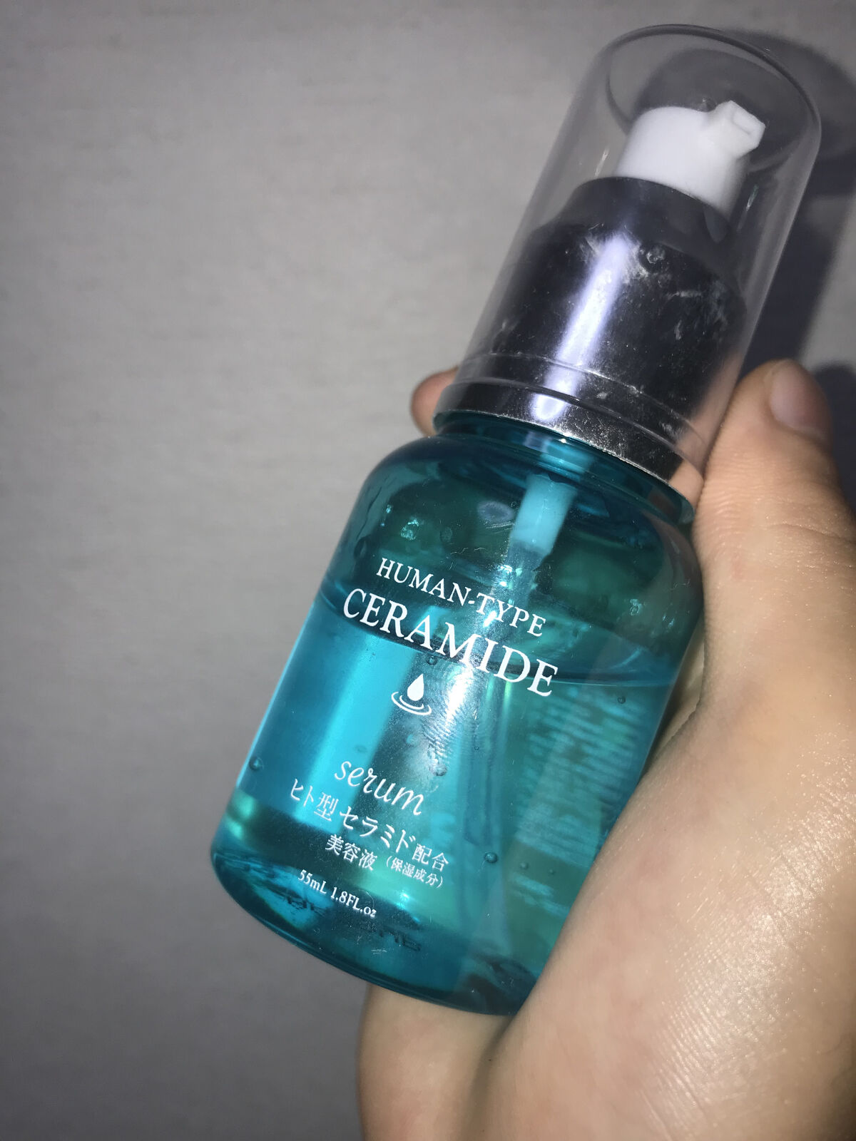 HKローション(ヒト型セラミド配合美容液)/DAISO/美容液を使ったクチコミ（2枚目）