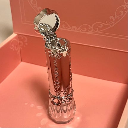 ジルスチュアート リップブロッサム グロウ 102 glass viola(限定色)/JILL STUART/口紅を使ったクチコミ(3枚目)