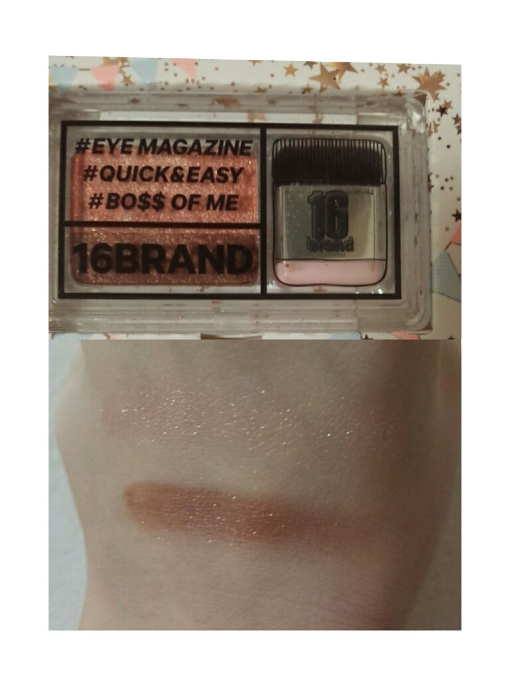 16 EYE MAGAZINE/16BRAND/アイシャドウパレットを使ったクチコミ（2枚目）