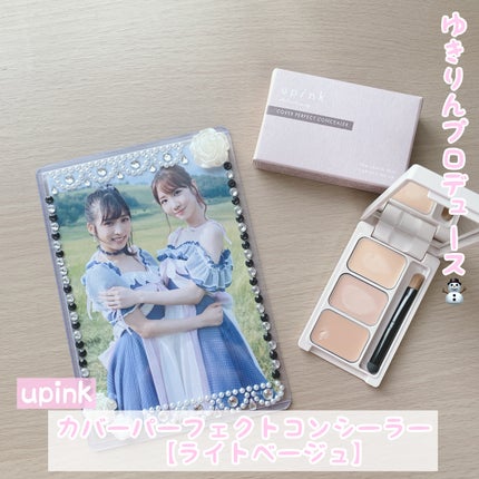 カバーパーフェクトコンシーラー/upink/パレットコンシーラーを使ったクチコミ(1枚目)