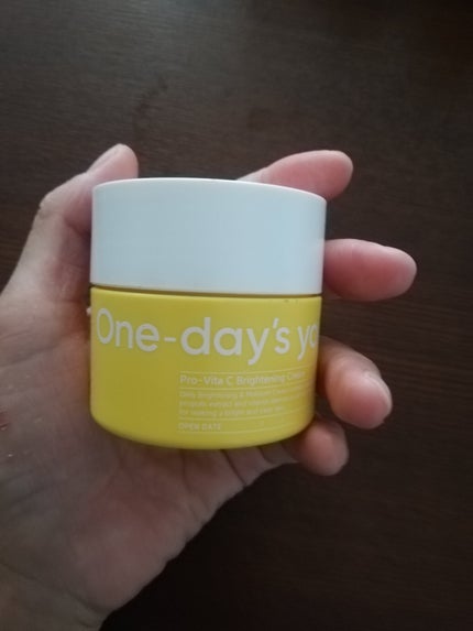 プロビタC ブライトニングクリーム/One-day's you/フェイスクリームを使ったクチコミ(1枚目)