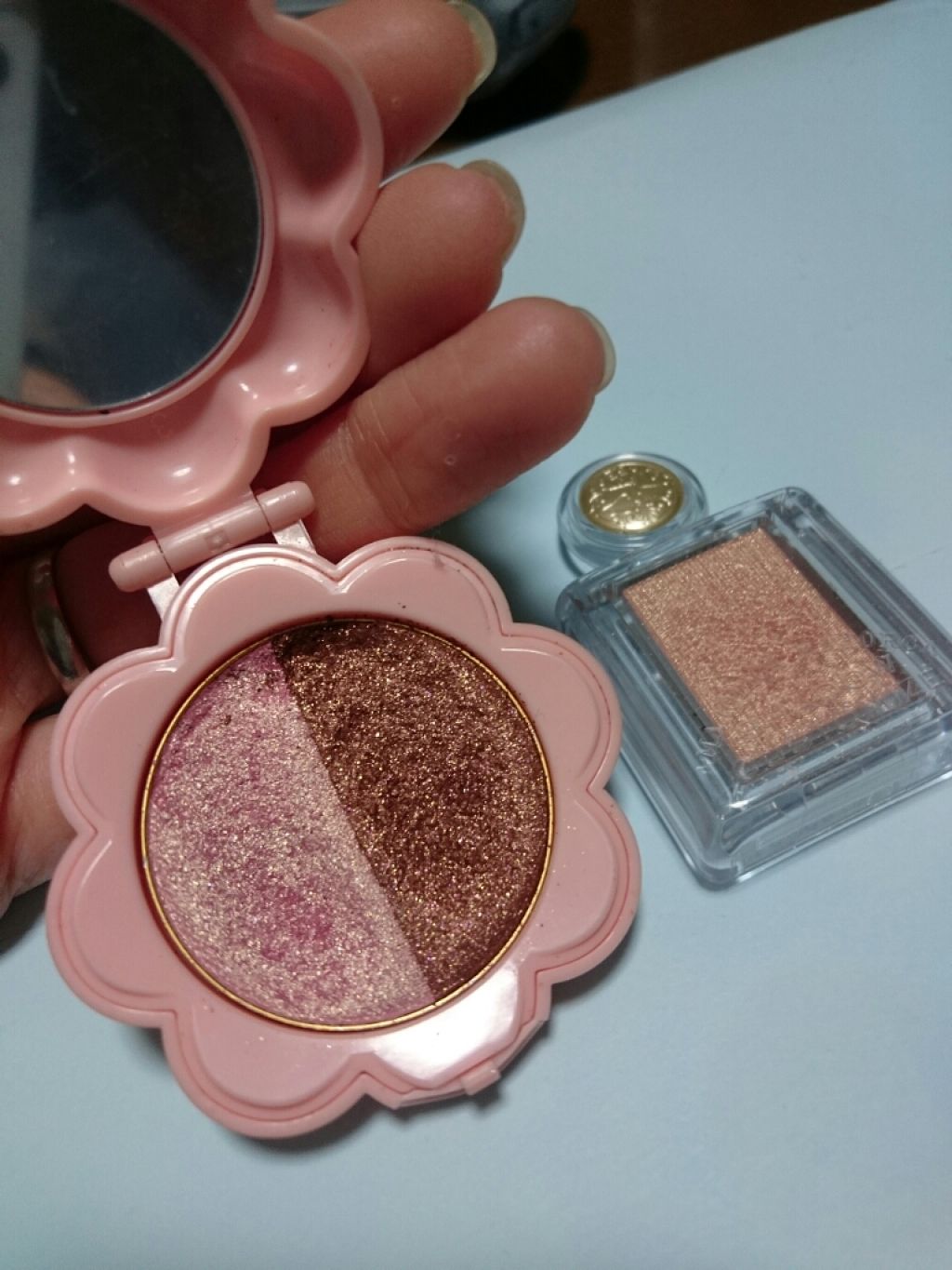 LOVE 3ce DUO SHADOW/3CE/アイシャドウパレットを使ったクチコミ（1枚目）