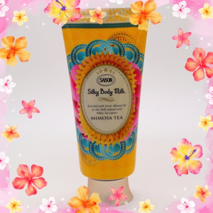 シルキーボディミルク ミモザティー/SABON/ボディミルクを使ったクチコミ(2枚目)