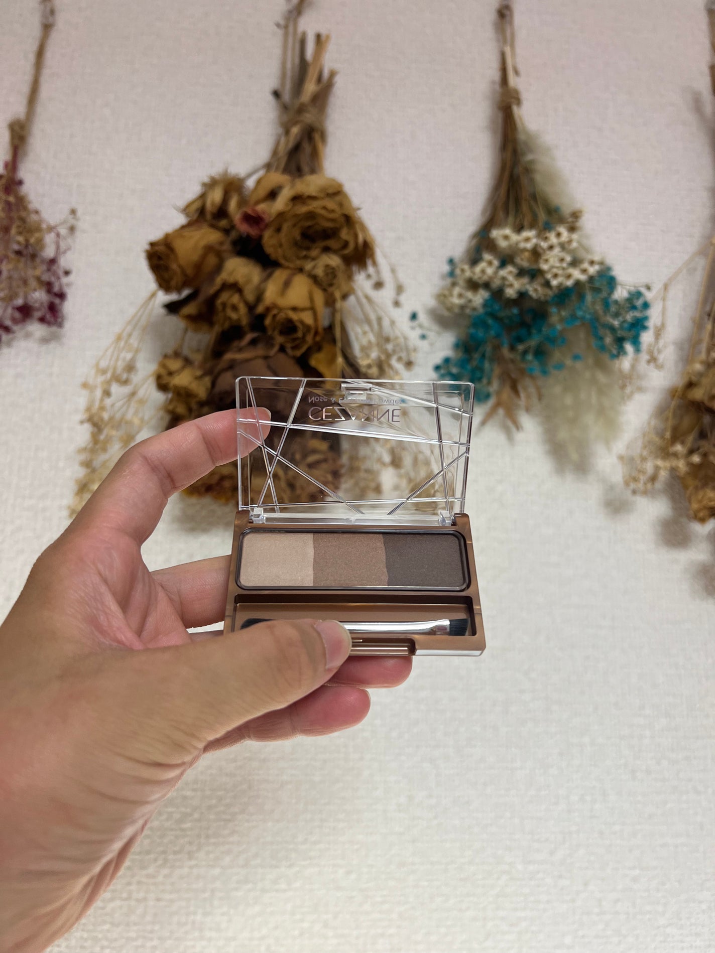 ノーズ&アイブロウパウダー/CEZANNE/パウダーアイブロウを使ったクチコミ(1枚目)