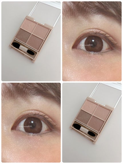 シルキースフレアイズ(マットタイプ)/キャンメイク/アイシャドウパレットを使ったクチコミ(2枚目)