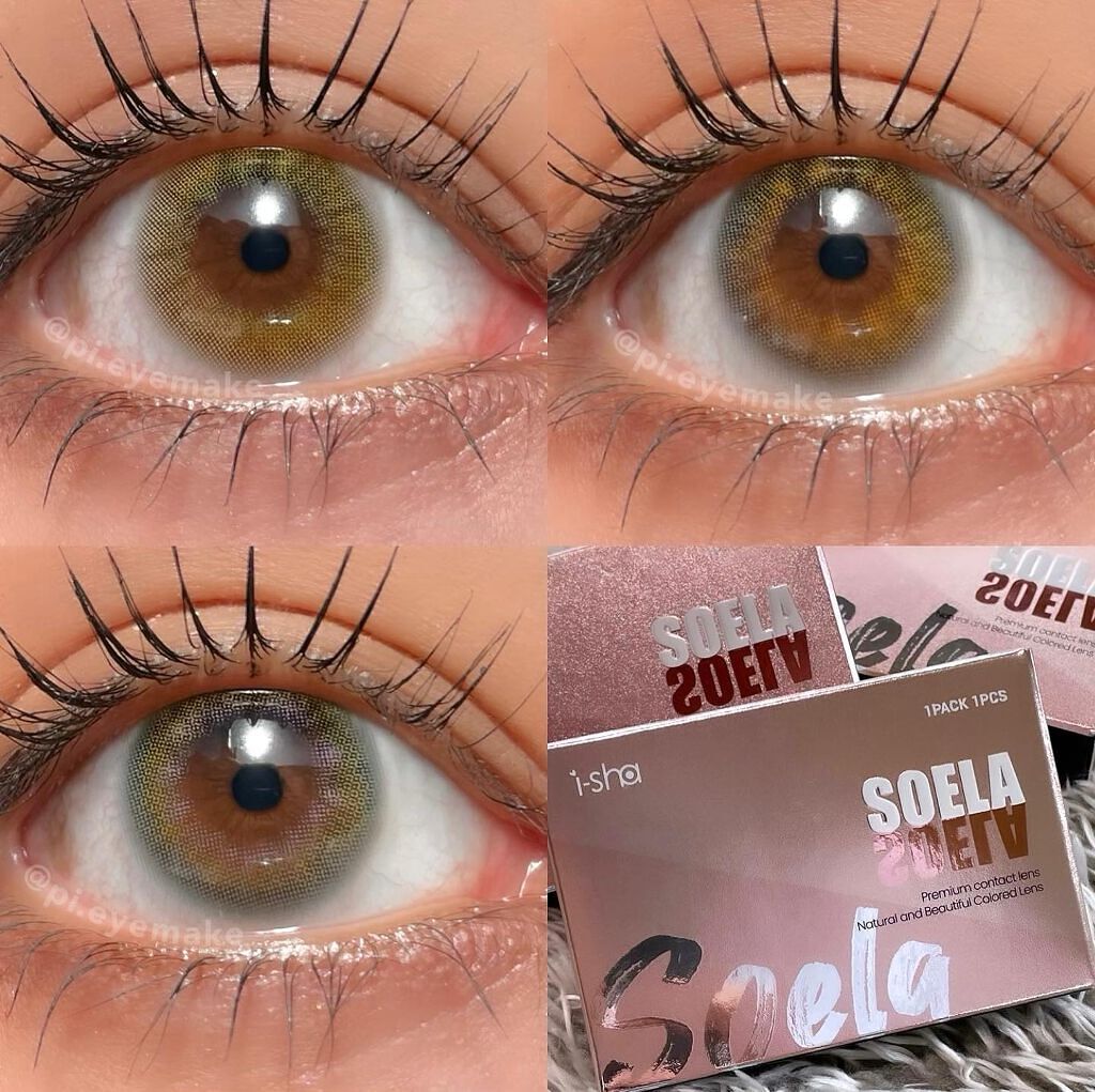 SOELA ソラ/蜜のレンズ/カラーコンタクトレンズを使ったクチコミ(1枚目)