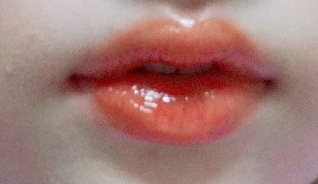 ウォータリーティントリップ/CEZANNE/リップティントを使ったクチコミ(3枚目)