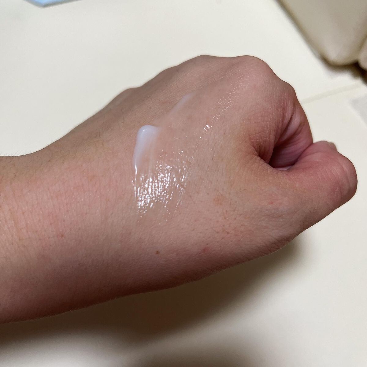 リンクル＆ホワイト スキンパーフェクション ジェル/ミキモト コスメティックス/オールインワン化粧品を使ったクチコミ（3枚目）