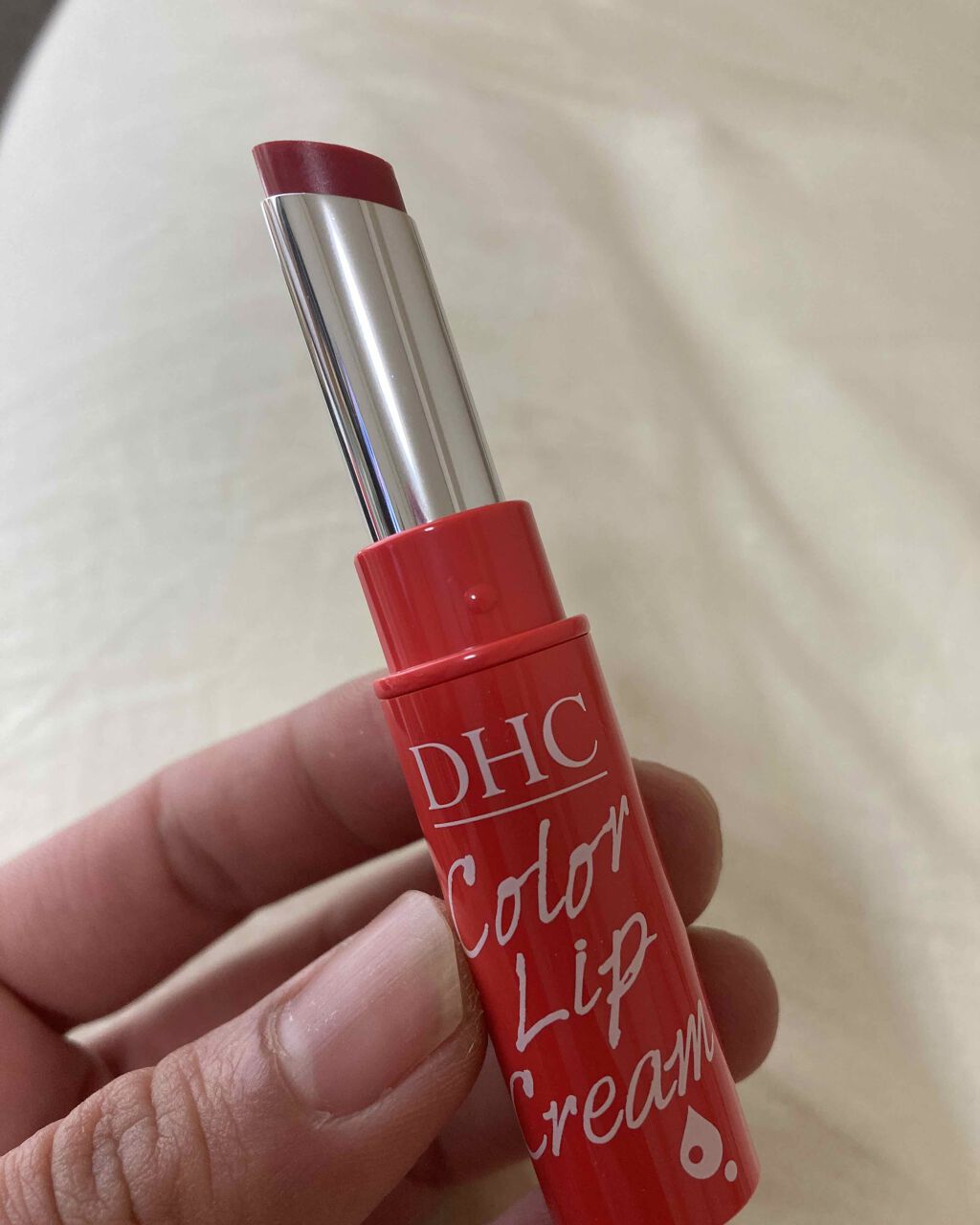 濃密うるみカラーリップクリーム/DHC/リップクリームを使ったクチコミ（3枚目）