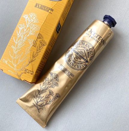 L'OCCITANE シア イモーテル セラム ハンドクリームのクチコミ「
\イモーテルのハンドクリーム/
L'OCCITANE/シア イモーテルセラムハンドクリーム.....」(1枚目)